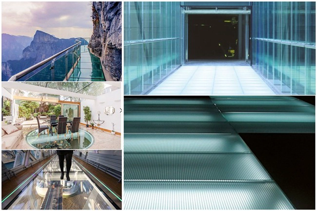 48mm ultra clear SGP tempered laminated glass