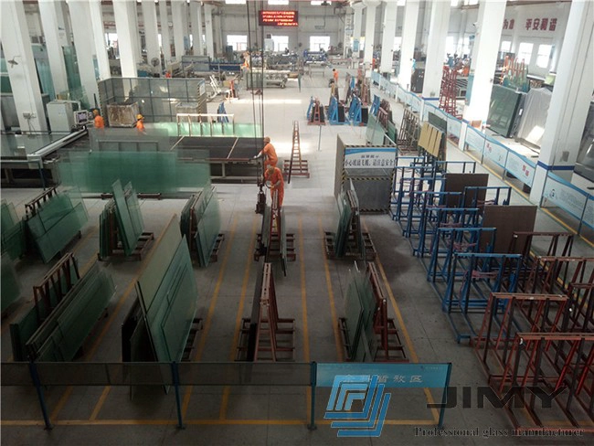 building glass factory