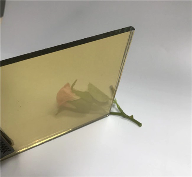 5mm golden reflective glass manufacturer China