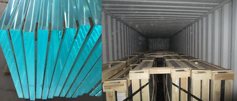 12mm low iron tempered glass