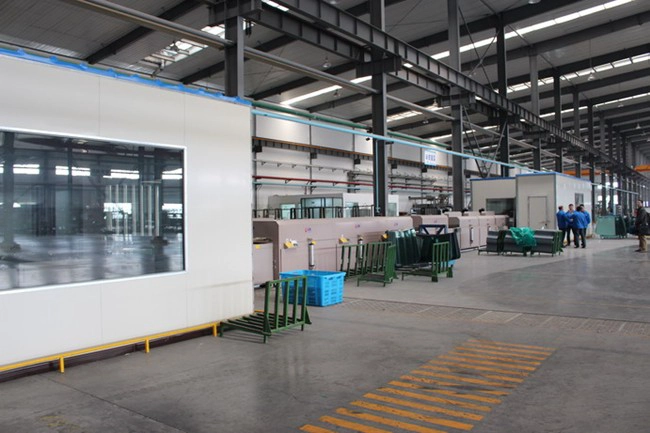 white color silkscreen glass factory