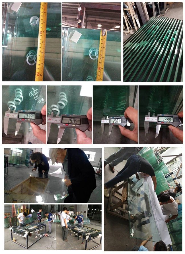 inspection shower glass door