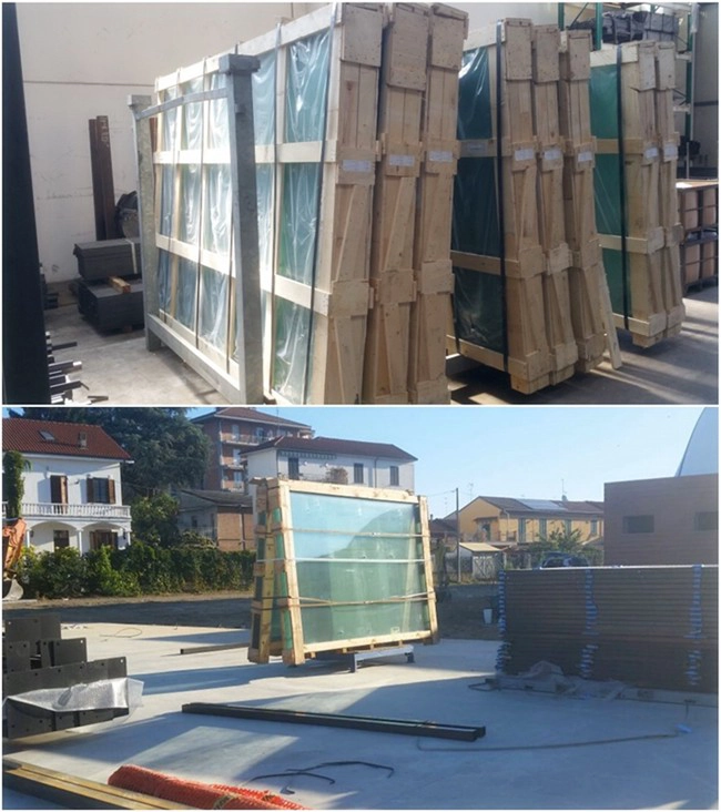 Packing of tempered glass