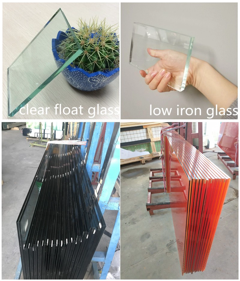 colored pvb semi-tempered laminated glass