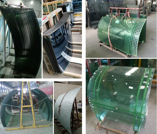 6mm curved tempered glass