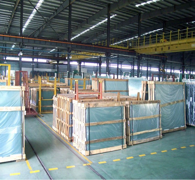 F-green tinted float glass 4mm