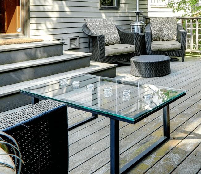 Patio Table Top Glass Shenzhen Supplier