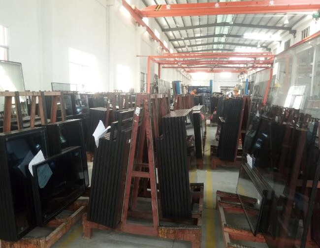 5+12A+5mm low e insulated glass china warehouse