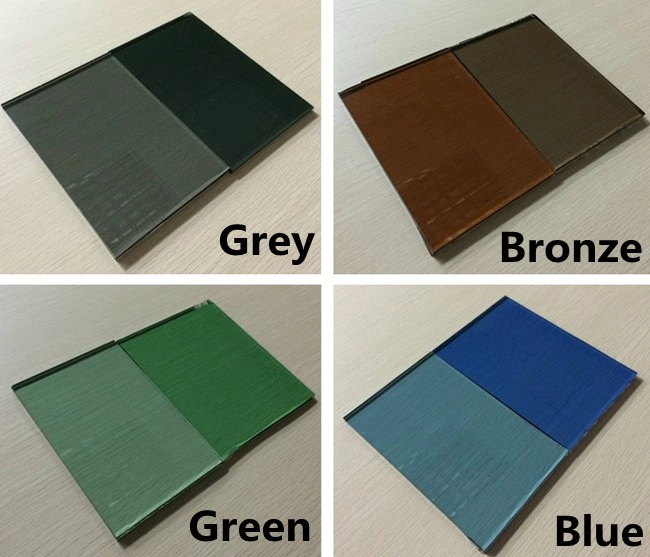 4mm bronze blue green grey tinted glass