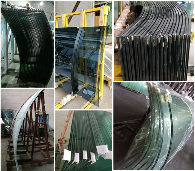 curved toughened laminated glass factory