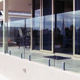 11,14 mm 5 + 5 mm bezramowe przezroczyste szkło balustradowe hartowane szkło laminowane