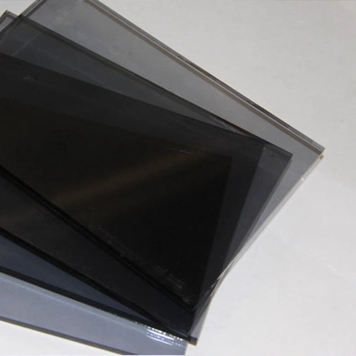 4mm dark grey color tinted float glass for windows and doors