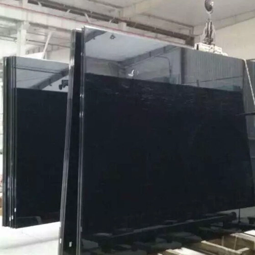 Fabricação de vidro reflexivo de cinza escuro de 4mm, Vidro revestido duro de cor preta de 4mm, Fornecedor de vidro reflector de sentido único de 4mm