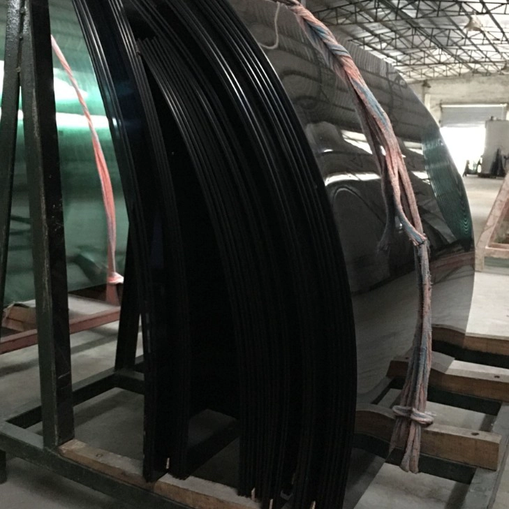 China 5mm 6mm 8mm 10mm dark grey curved esg tempered security glass suppliers China manufacturer