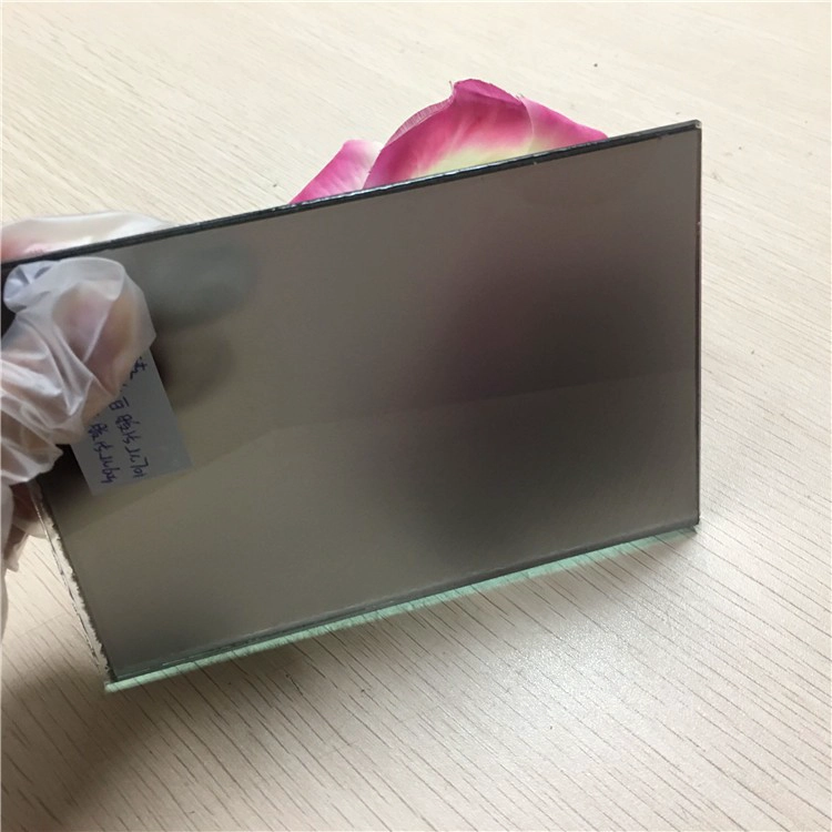 8.76mm şeffaf olmayan lamine gri cam güvenlik camı 44.2, 0.38mm gri renk pvb ve 0.38mm beyaz renk pvb ile inşaat için