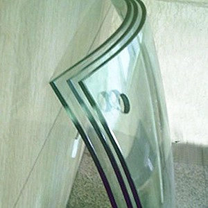 claro caliente flexión cristal también conocido como 8mm 8mm curvado vidrio recocido