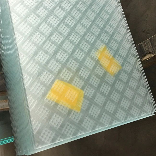 構造用階段用フロアリング用滑り止め安全合わせガラス