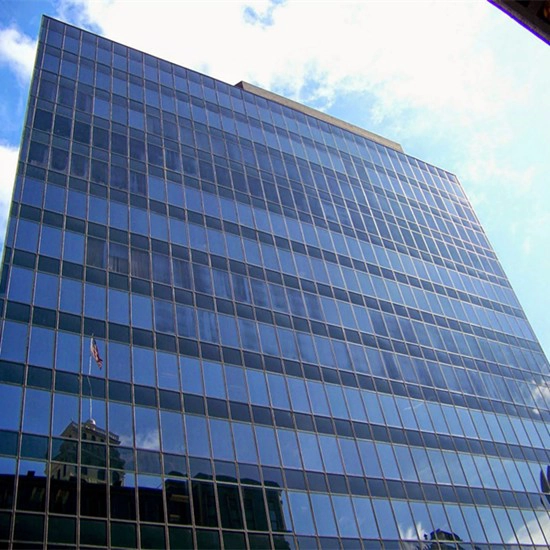 Architecture skyscraper modern reflective insulated glass facades and tempered laminated insulated curtain wall glass