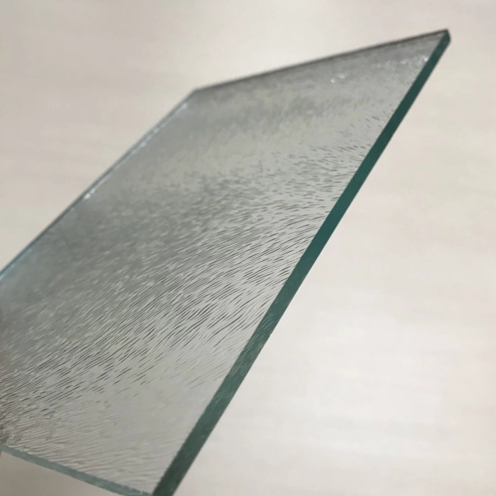 Ucuz fiyat 4mm net Şinşilla dekoratif desenli cam üreticisi Çin