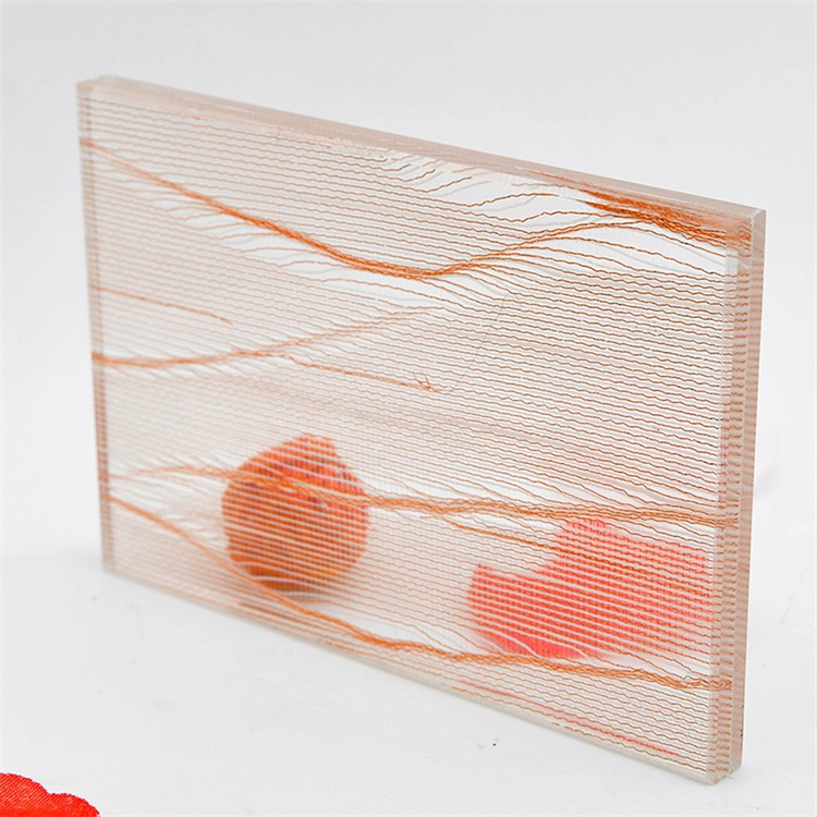 China Decorative Fabric Laminated Glass Factory Laminated Glass 10mm 12mm