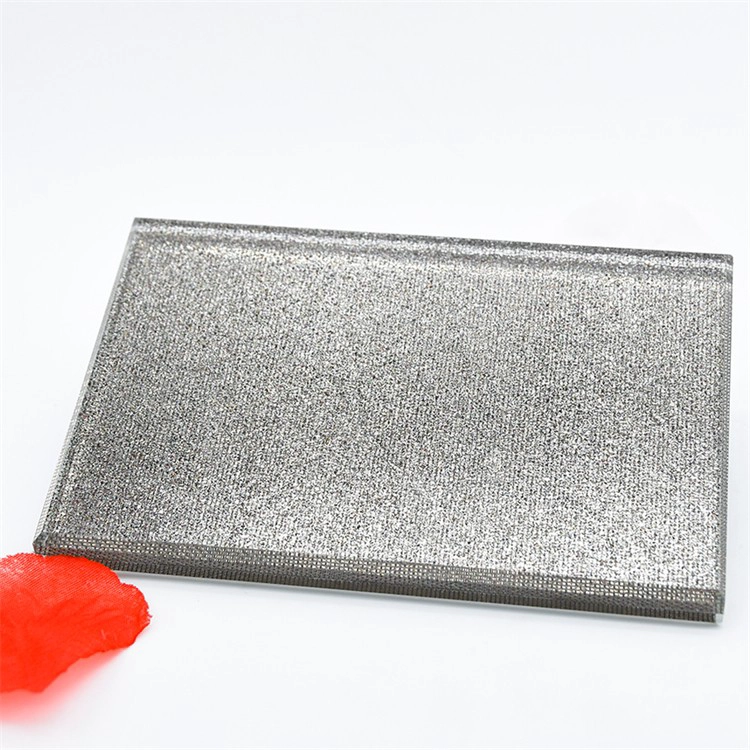 China Decorative Fabric Laminated Glass Factory Laminated Glass 10mm 12mm