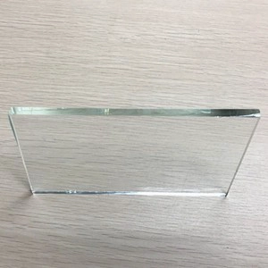 China fornecimento de fábrica de baixo 4mm de ferro ultra claro float vidro