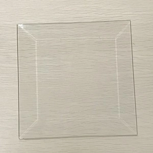 China fornecimento de fábrica de baixo 4mm de ferro ultra claro float vidro