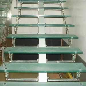 Fuente de la fábrica de piso de China vidrio 6 + 6 + 6 m m templada el vidrio laminado