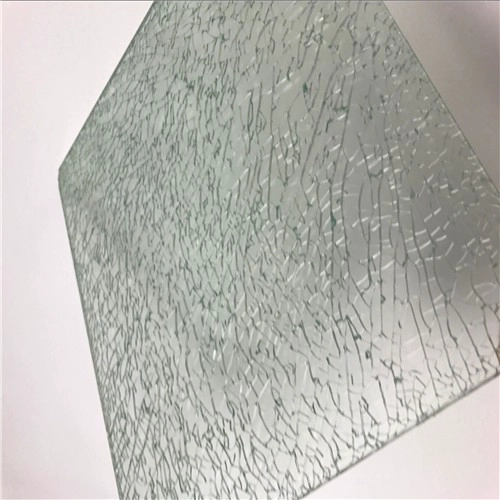 China boa qualidade decorativo gelo rachado fabricante de vidro laminado