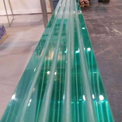 الصين عالية الجودة 3/4 "الزجاج الرأسي متراصة متناظرة ومزدوجة الصانع زعانف المزجج