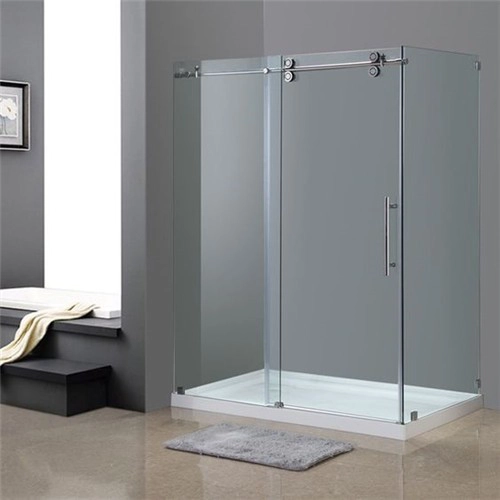 La sécurité en Chine sur mesure 3/8 pouce clair trempé écrans de douche en verre 10mm