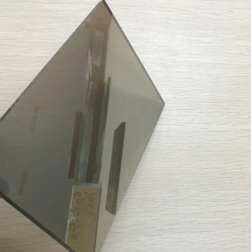 Chine fournisseurs 5.5mm euro couleur de bronze teinté réfléchissant float verre prix