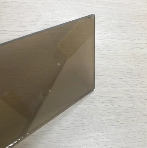 Chine fournisseurs 5.5mm euro couleur de bronze teinté réfléchissant float verre prix