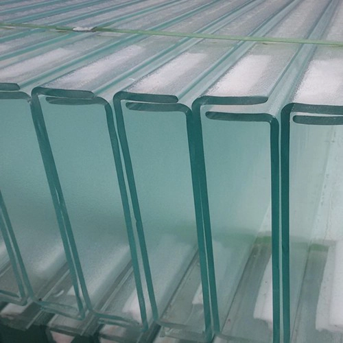 China Light weight architecture glass U profile translucent channel glass manufacturer manufacturer