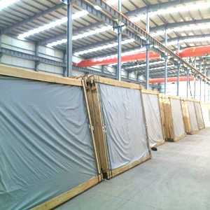 Low price China factory 4mm euro grey tinted float glass for window