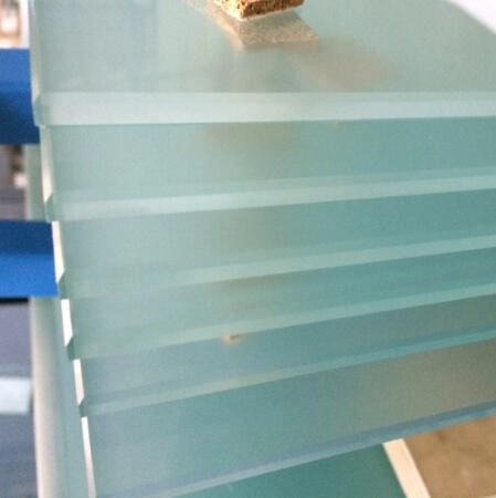Não há vidro de impressão digital 12mm ácido gravado com segurança temperada fornecedor de vidro