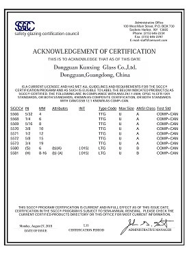 KXG - KUNXING GLASS SGCC