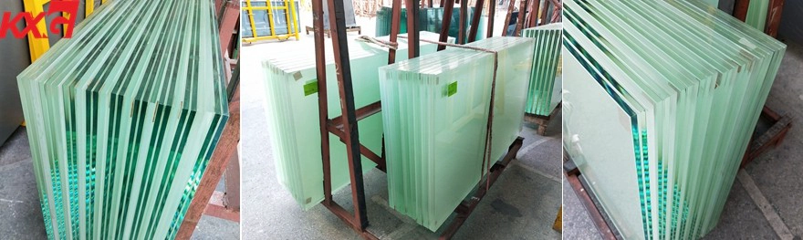 frosted laminated glass