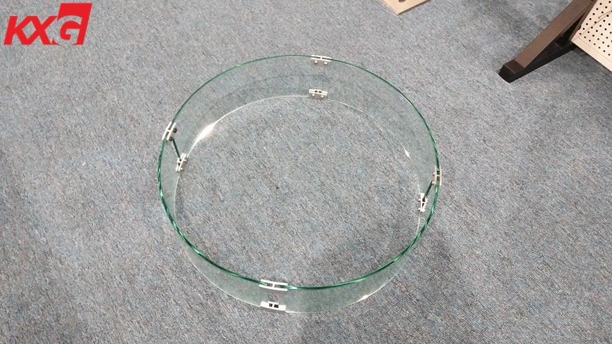 Hot bending glass