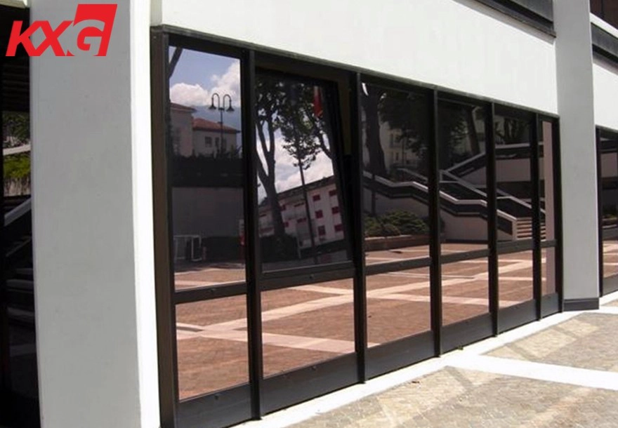 glass door