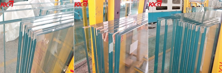 21.52mm low iron tempered laminated glass