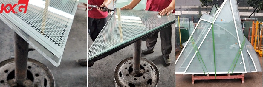 silkscreen tempered insulated glass