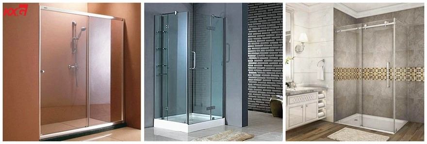 Shower glass door 