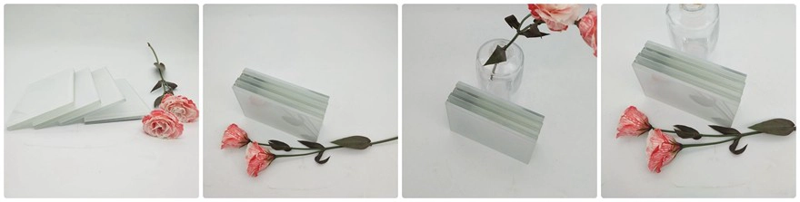 6.38mm color pvb film laminated glass