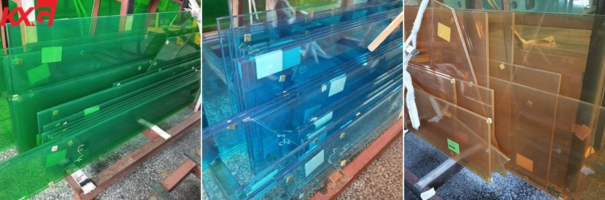 colored laminated glass factory