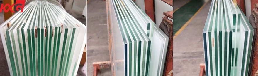 snow white laminated glass