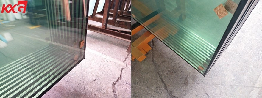 heat proof double glazing glass