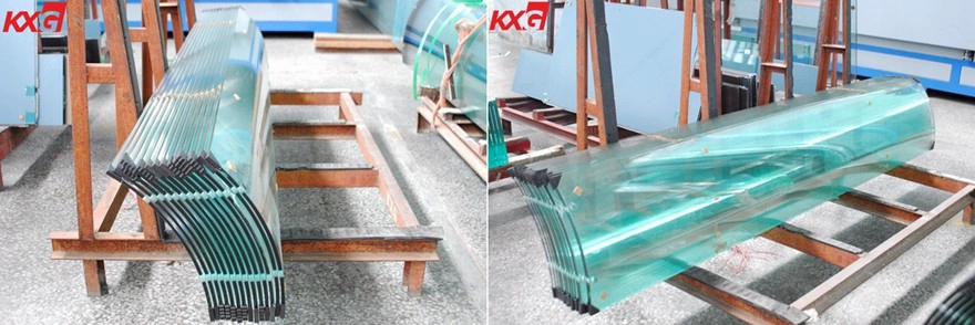 good quality 8mm curved tempered glass