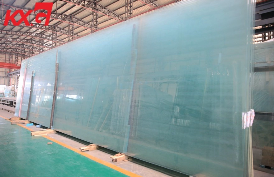 jumbo size low iron super clear float glass 15mm 19mm 22mm