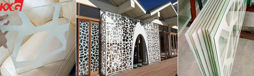 KXG silkscreen printing tempered glass door
